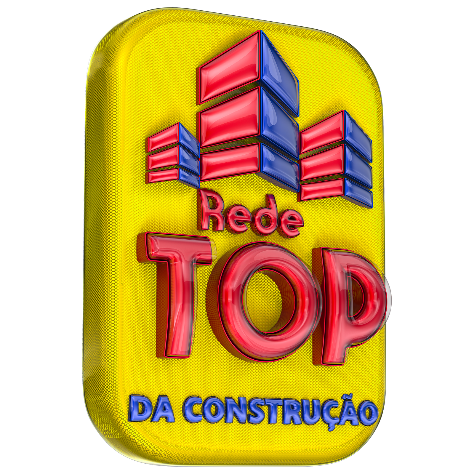 Logo 3D Top da Construção